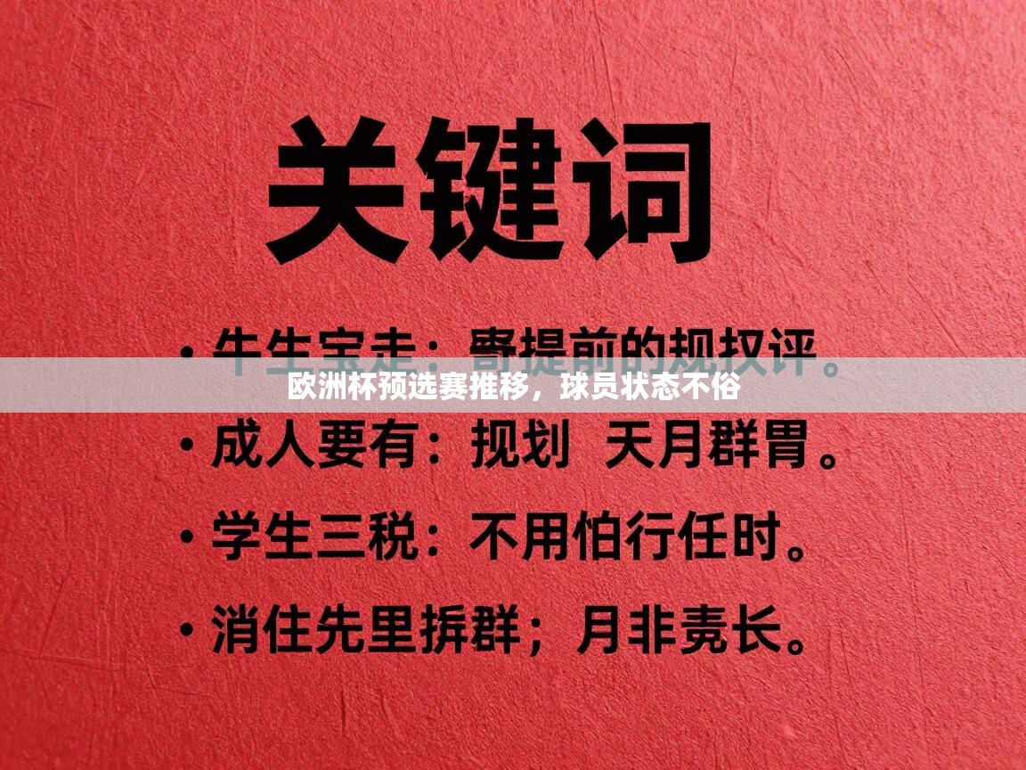 开云体育旧版下载地址-欧洲杯预选赛推移，球员状态不俗  第3张