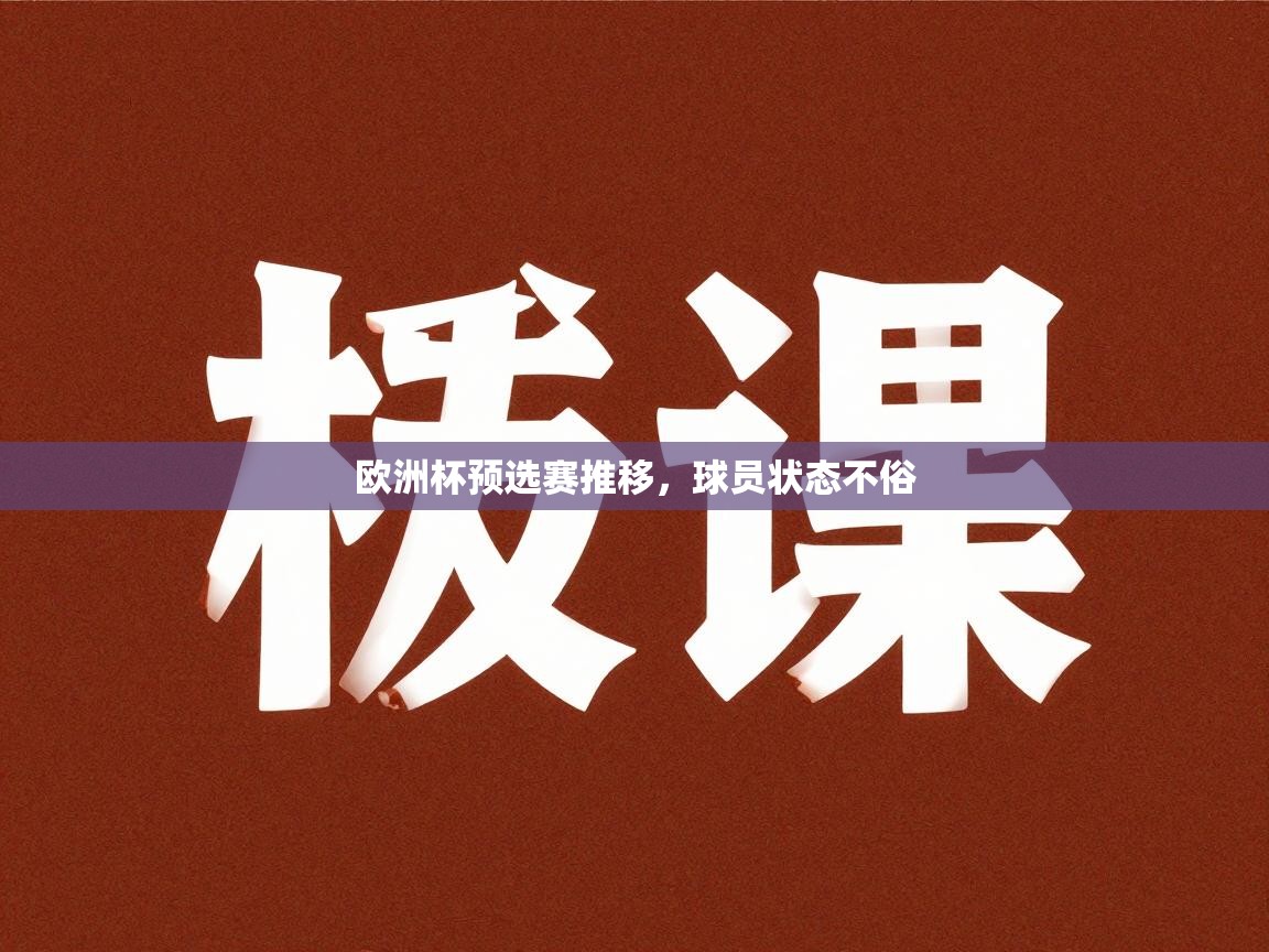 开云体育旧版下载地址-欧洲杯预选赛推移，球员状态不俗  第4张